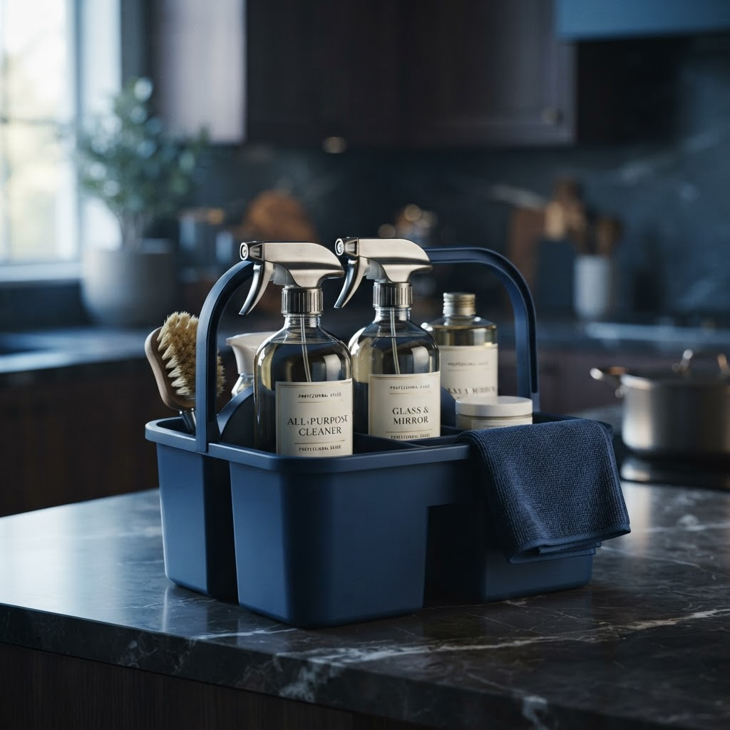 Professional cleaning supplies